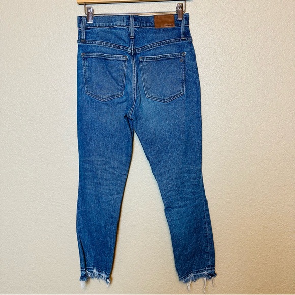 Madewell The High-Rise Slim Boyjean in Melbourne Wash Size 23 - Picture 6 of 9